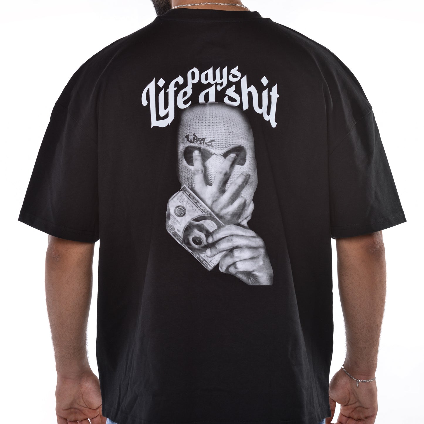 Oversize T-Shirt ''Mask'' Backprint