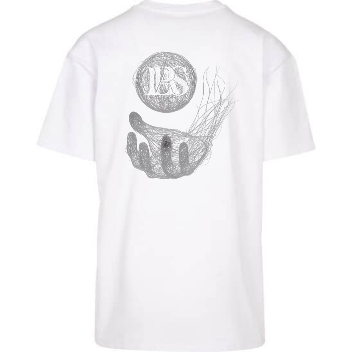 Oversize T-Shirt "Hand" Backprint